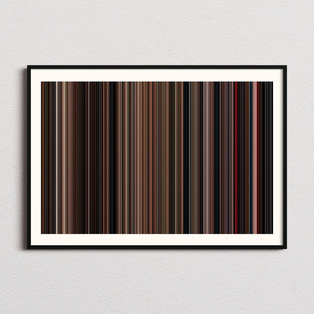 The Twilight Saga: Breaking Dawn – Part 1 Movie Barcode Poster - Barcode Only