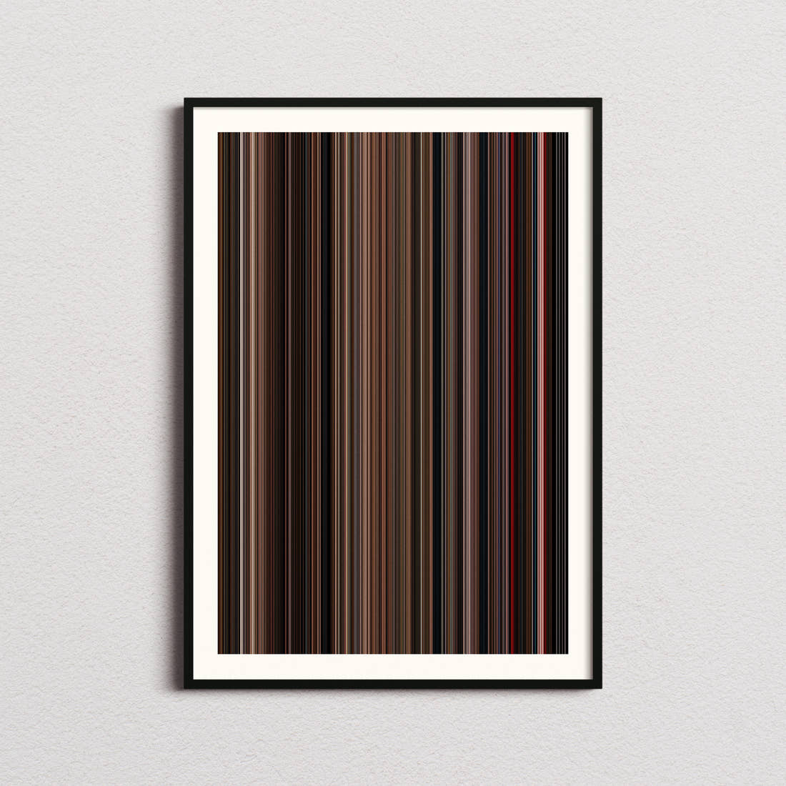 The Twilight Saga: Breaking Dawn – Part 1 Movie Barcode Poster - Barcode Only