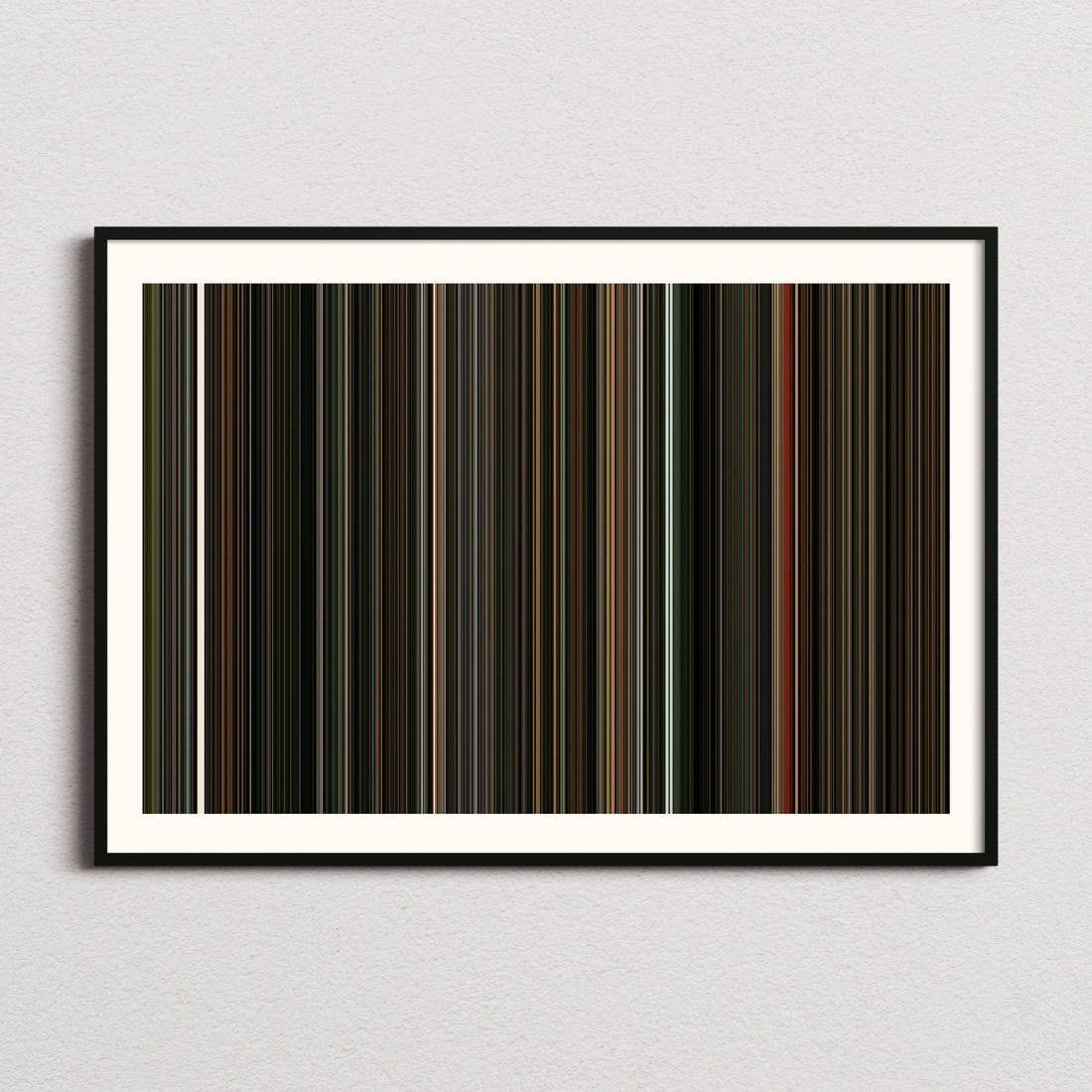 The Twilight Saga New Moon Movie Barcode Poster - Barcode Only
