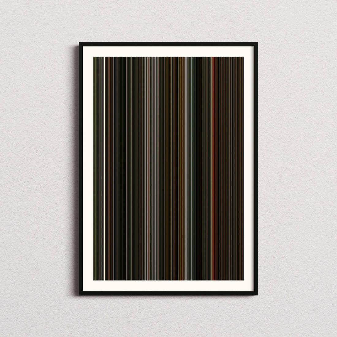 The Twilight Saga: New Moon Movie Barcode Poster - Barcode Only