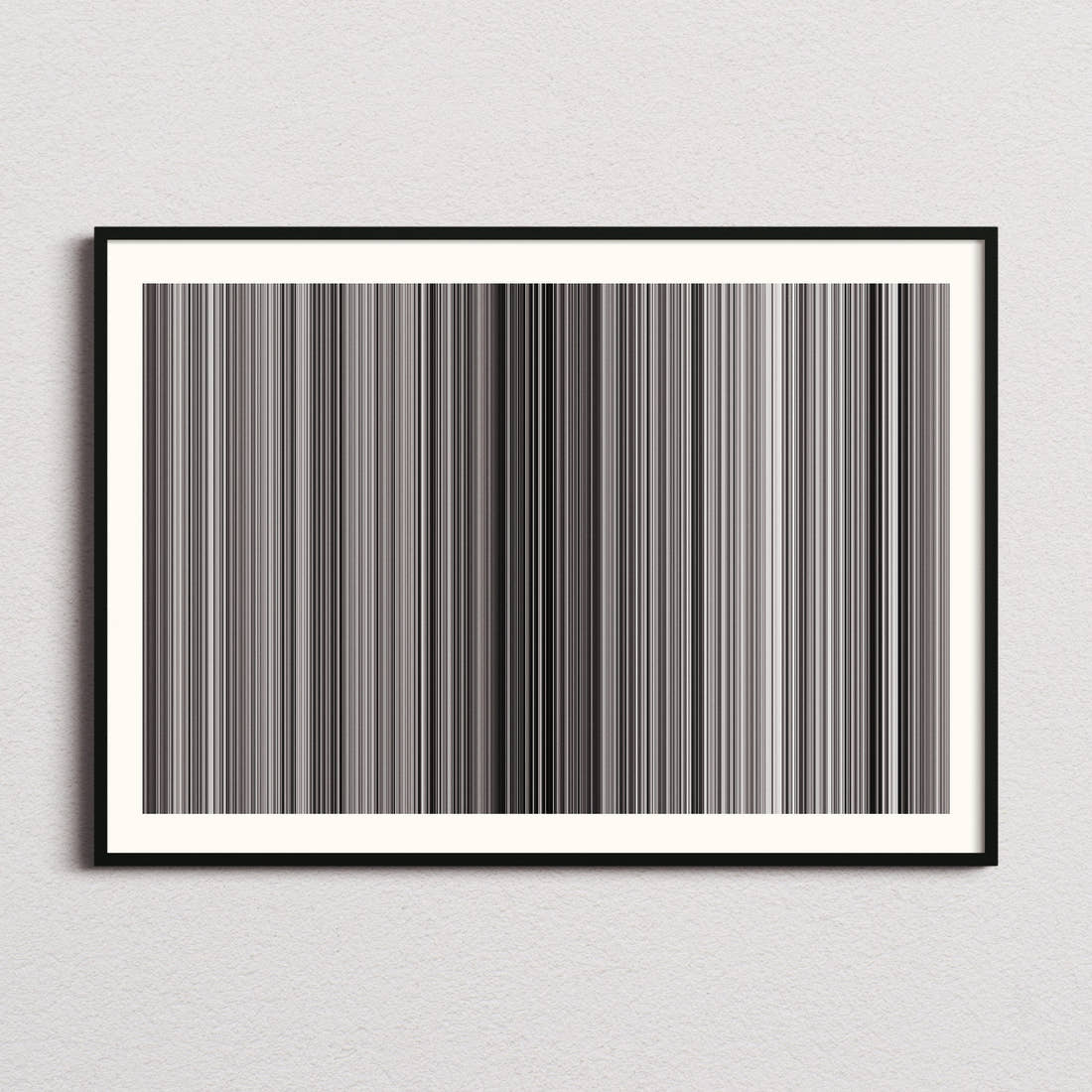The Wages Of Fear Movie Barcode Poster - Barcode Only