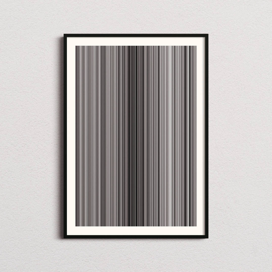 The Wages of Fear Movie Barcode Poster - Barcode Only