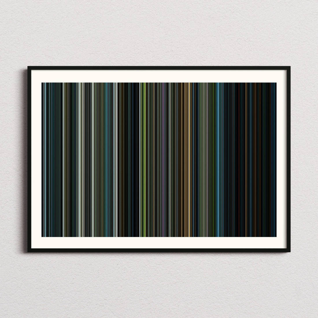 The Wailing Movie Barcode Poster - Barcode Only