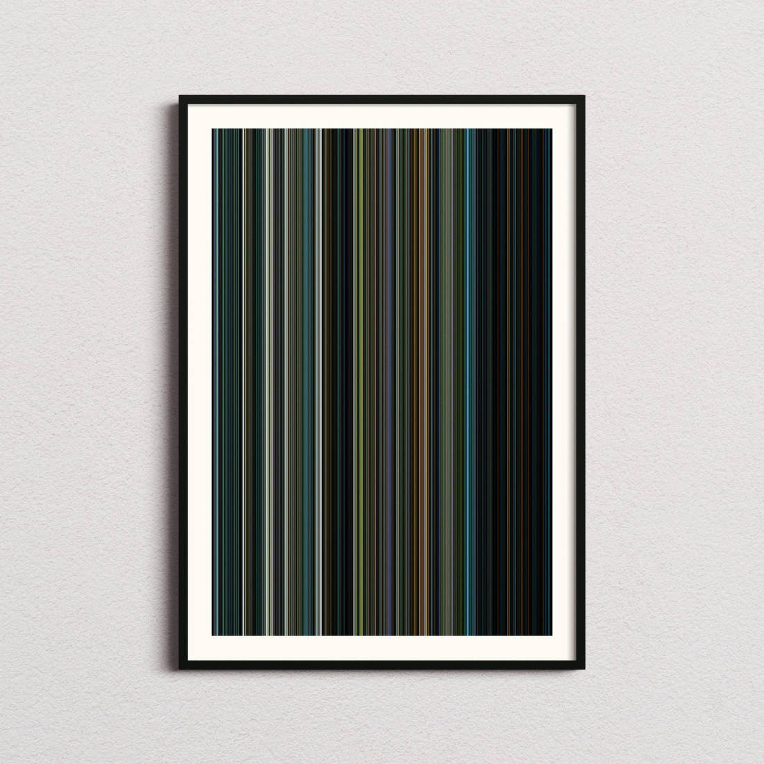 The Wailing Movie Barcode Poster - Barcode Only