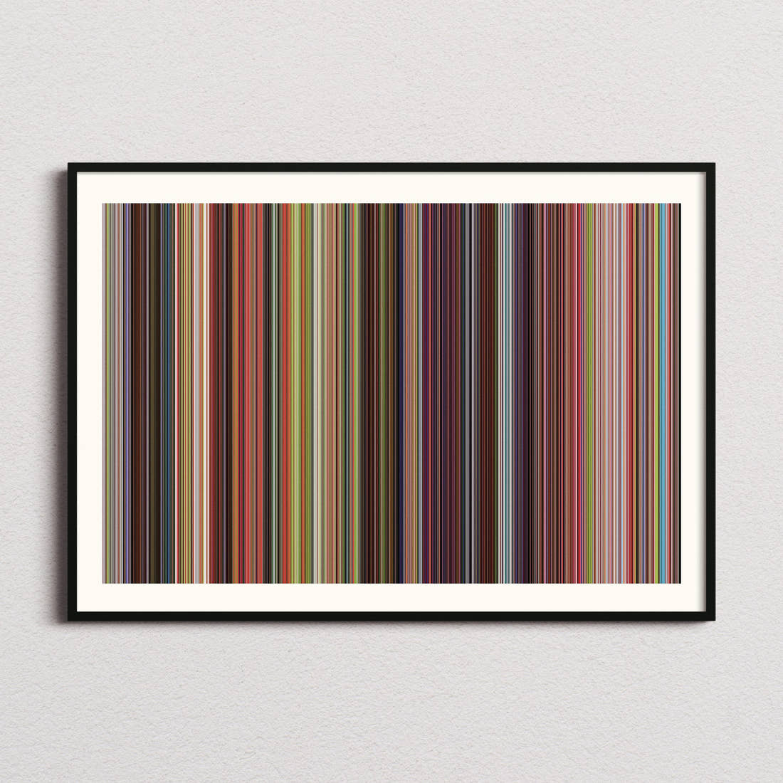The Waterboy Movie Barcode Poster - Barcode Only