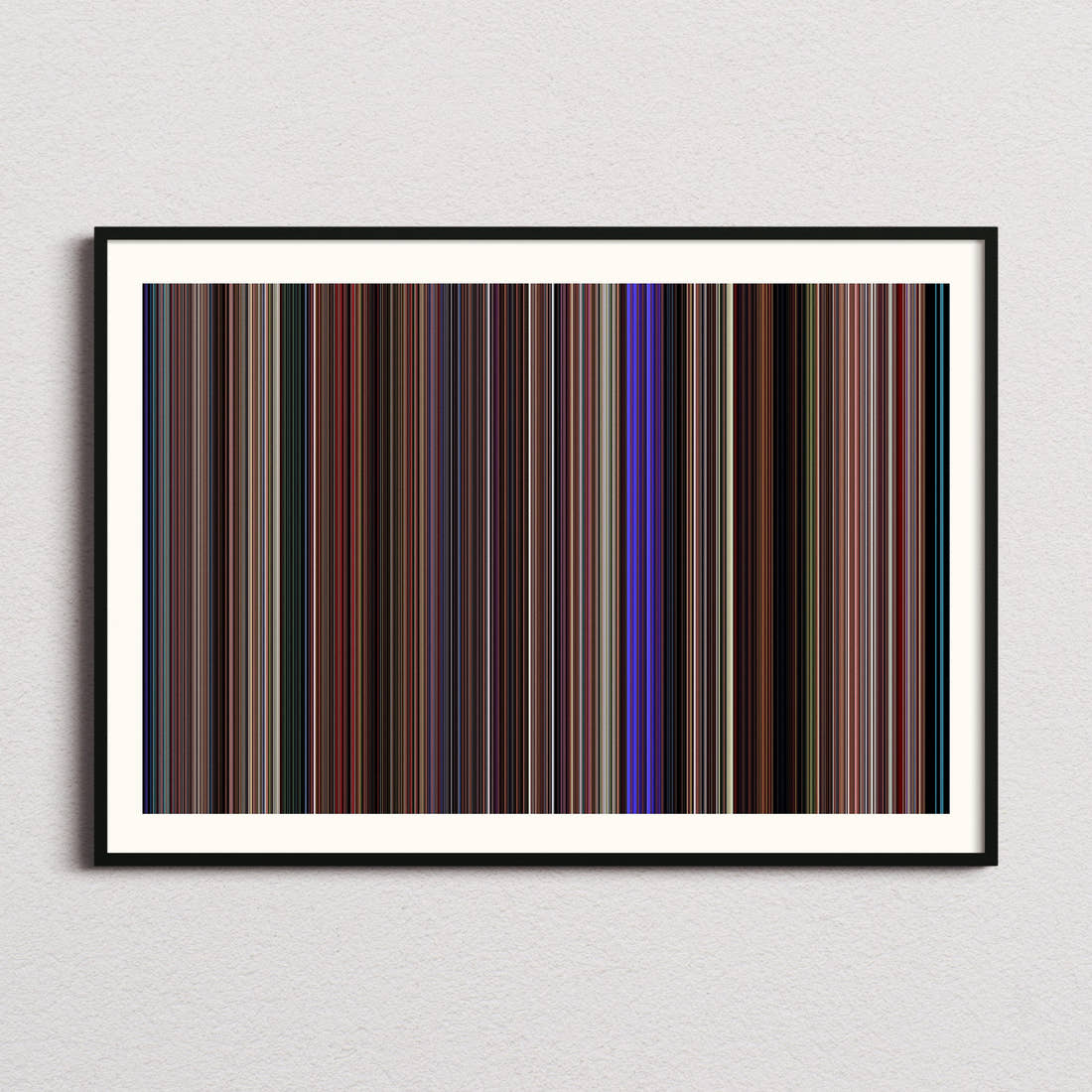 The Wedding Singer Movie Barcode Poster - Barcode Only