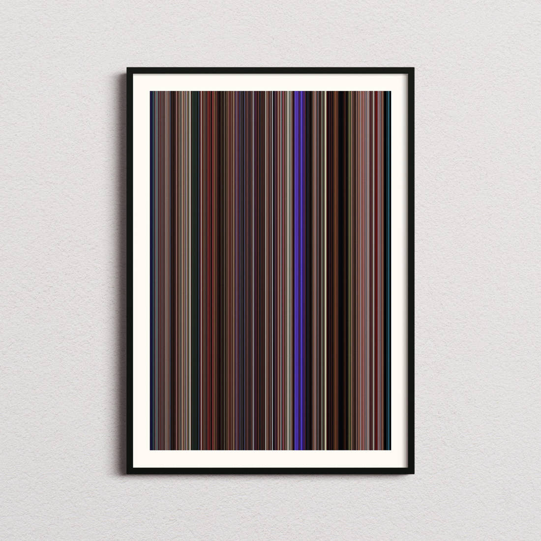 The Wedding Singer Movie Barcode Poster - Barcode Only