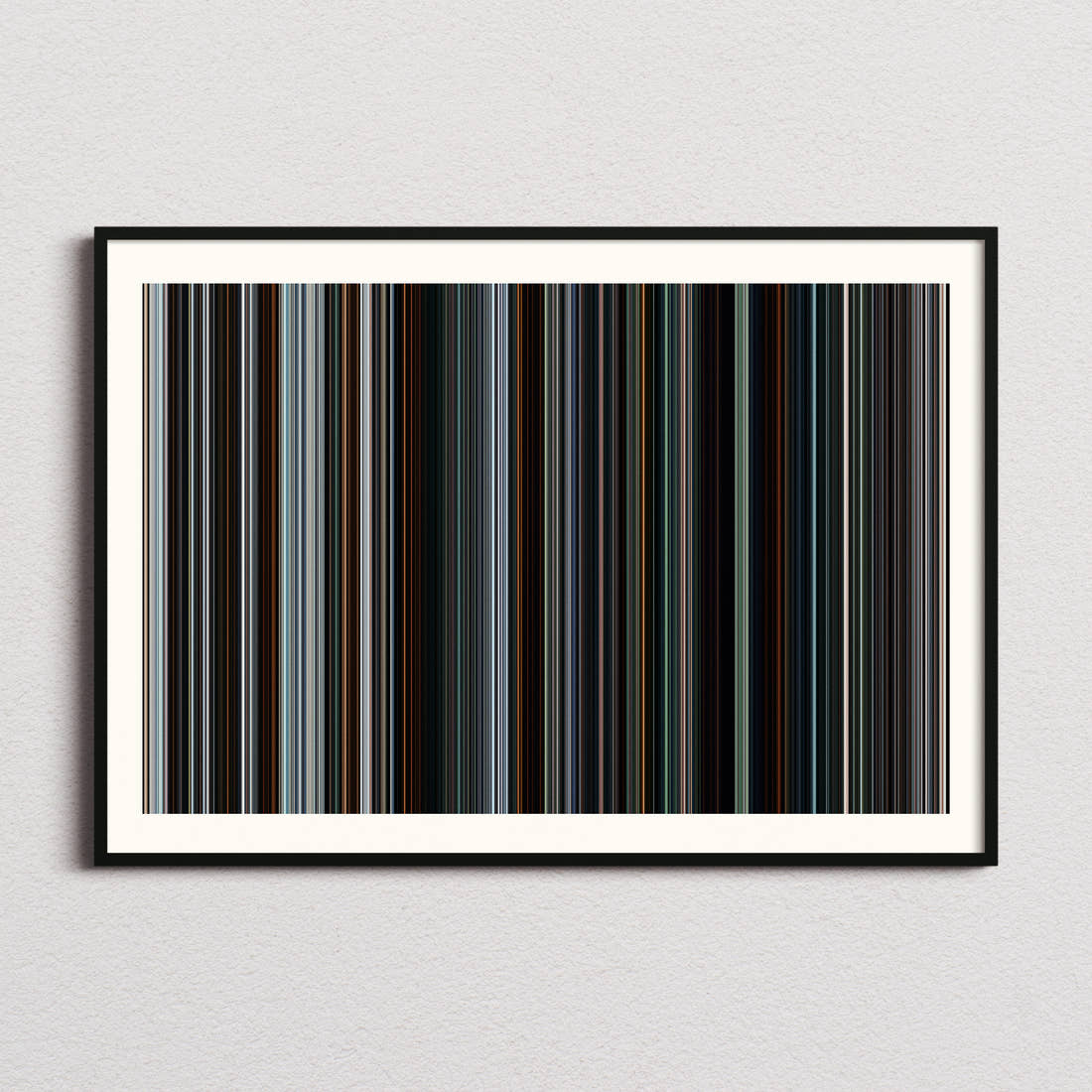 The Weight Movie Barcode Poster - Barcode Only