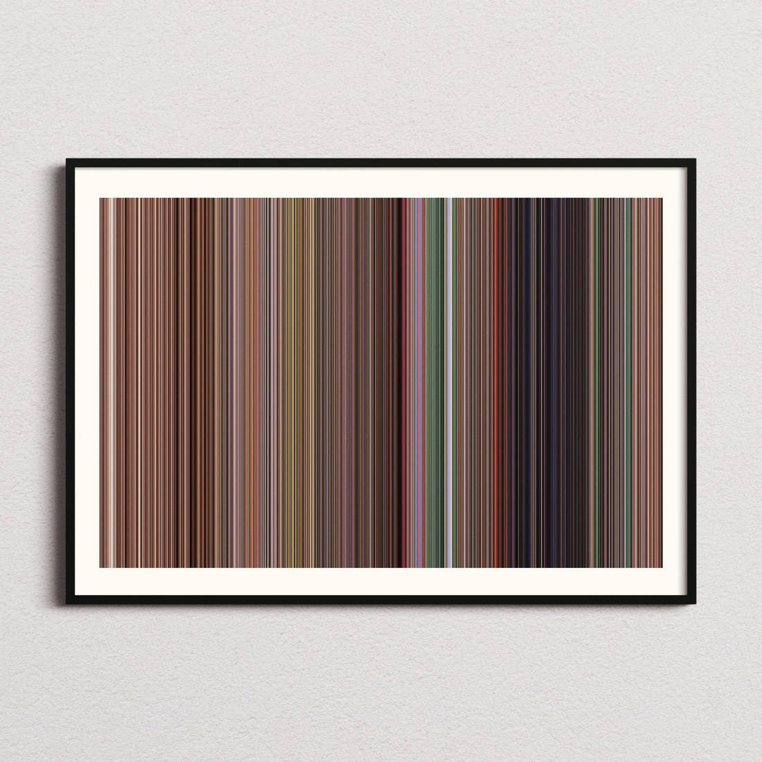 The Wizard Of Oz Movie Barcode Poster - Barcode Only