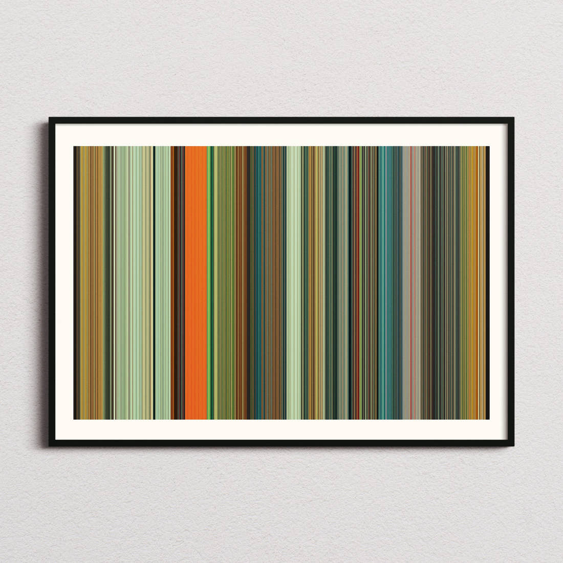 The Wonderful Story of Henry Sugar Movie Barcode Poster - Barcode Only