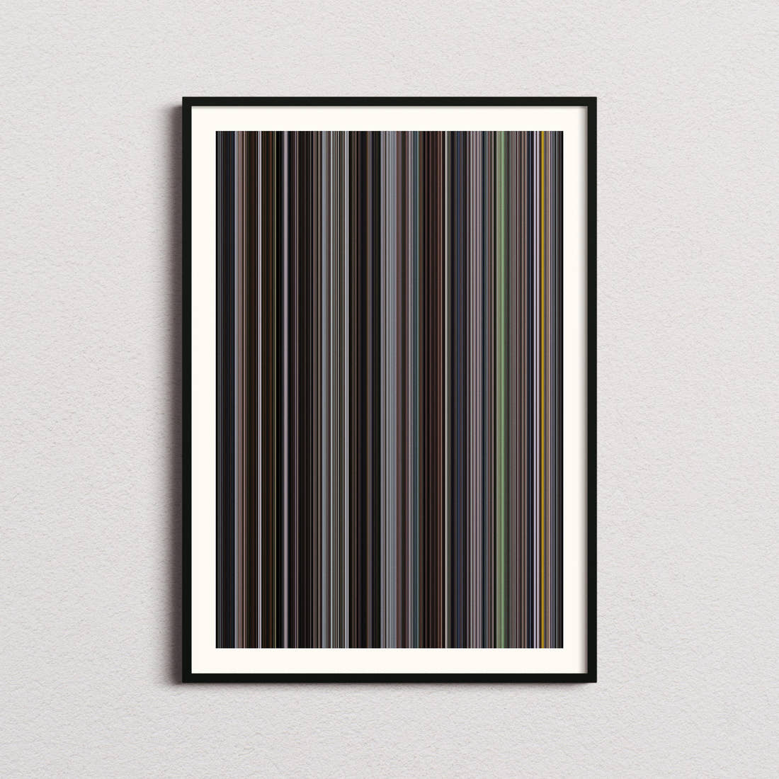 The Worst Person in the World Movie Barcode Poster - Barcode Only