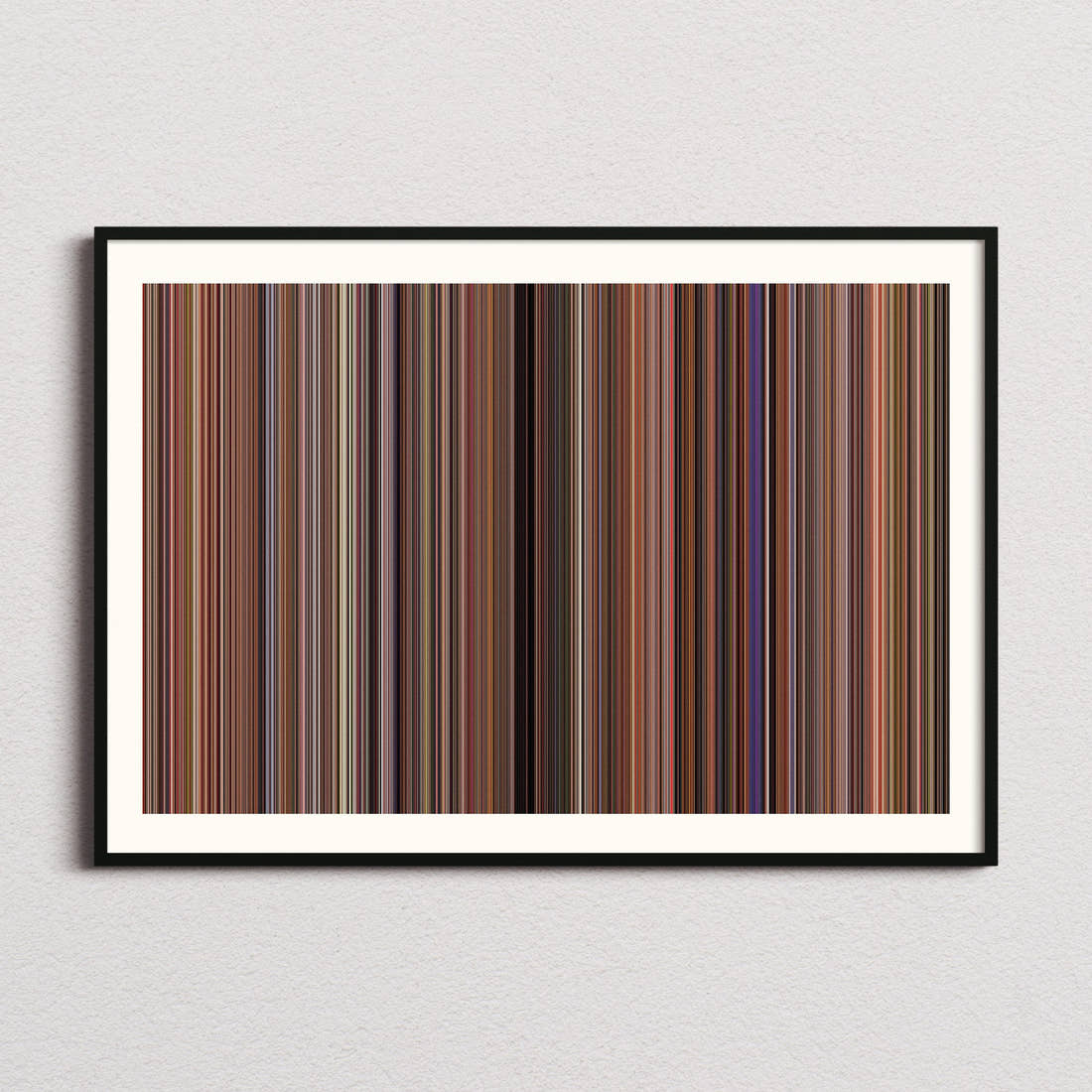 There's Something About Mary Movie Barcode Poster - Barcode Only