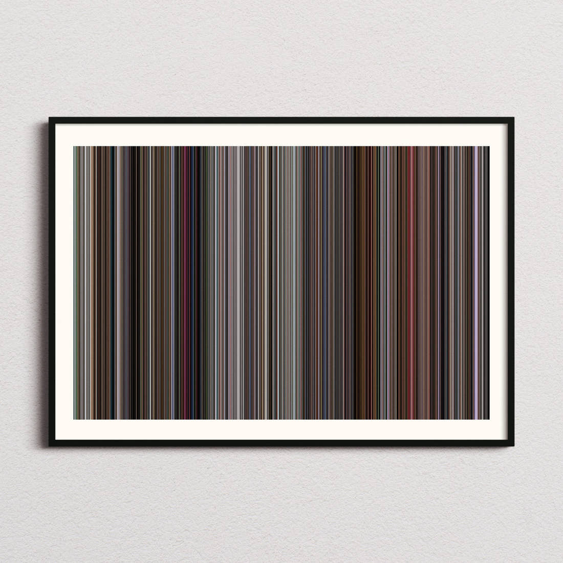 They Live Movie Barcode Poster - Barcode Only