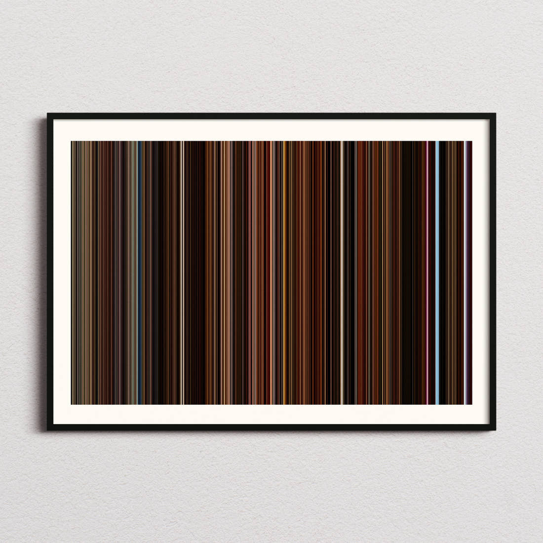 This Is the End Movie Barcode Poster - Barcode Only