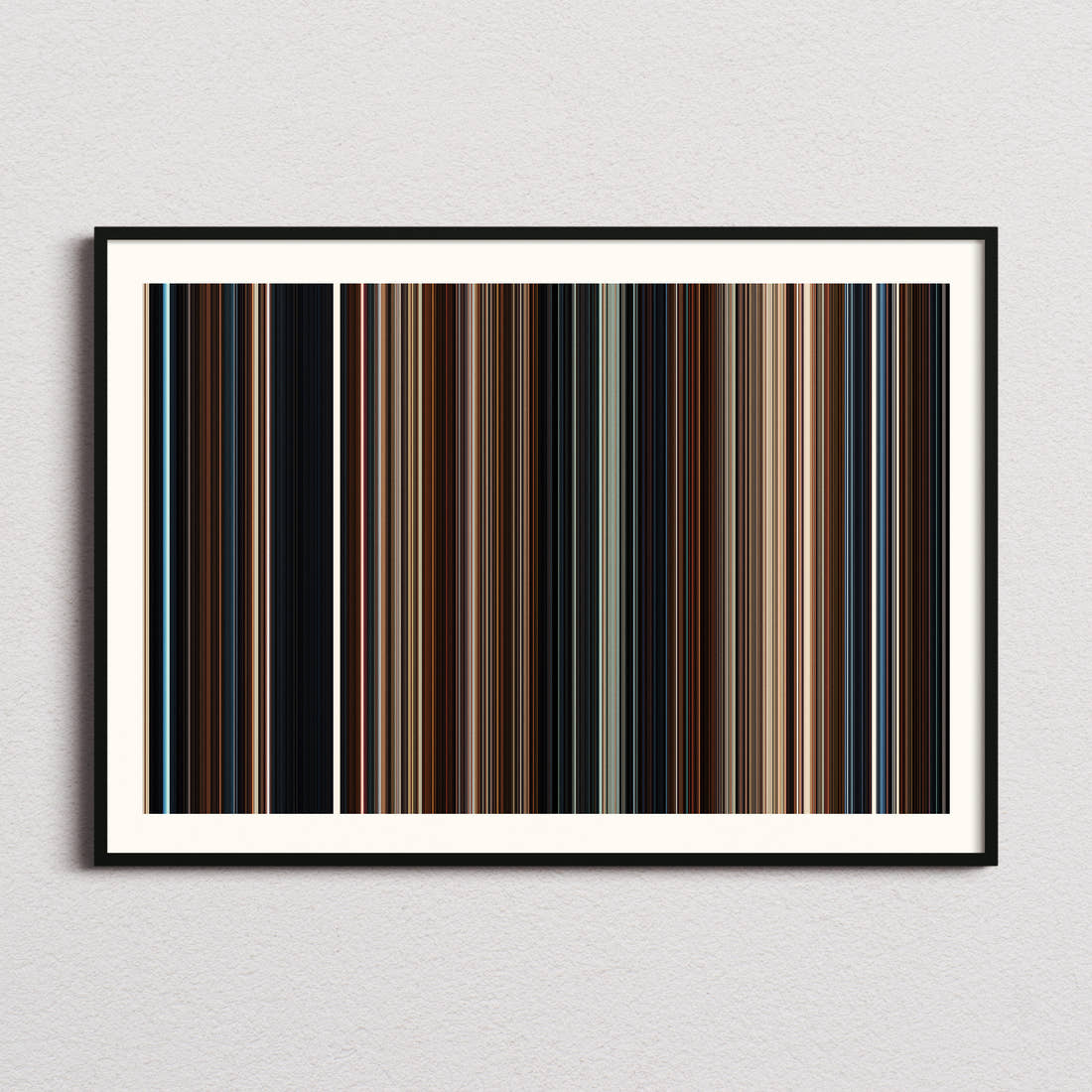 Thor Movie Barcode Poster - Barcode Only
