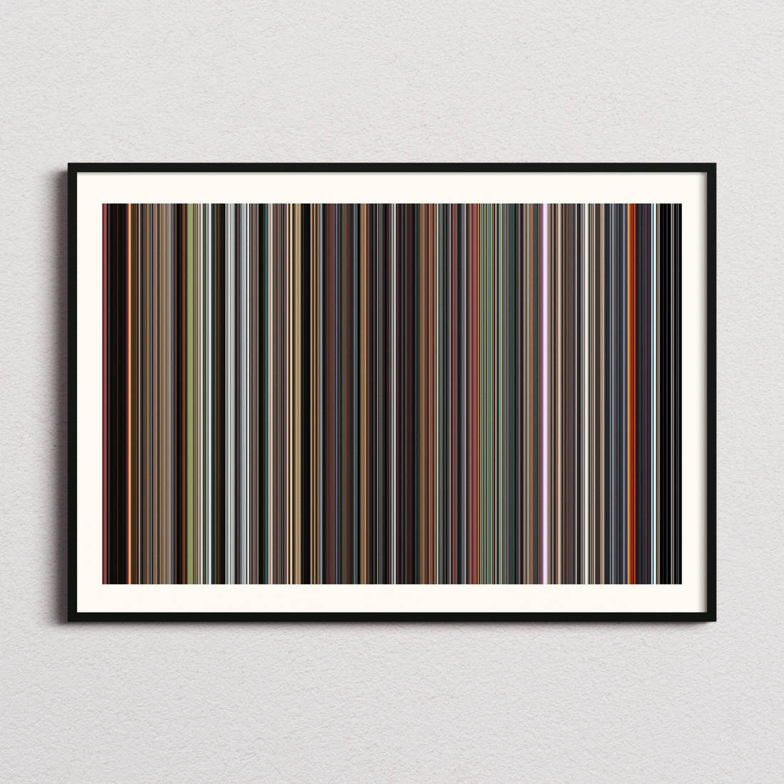 Thor: Ragnarok Movie Barcode Poster - Barcode Only
