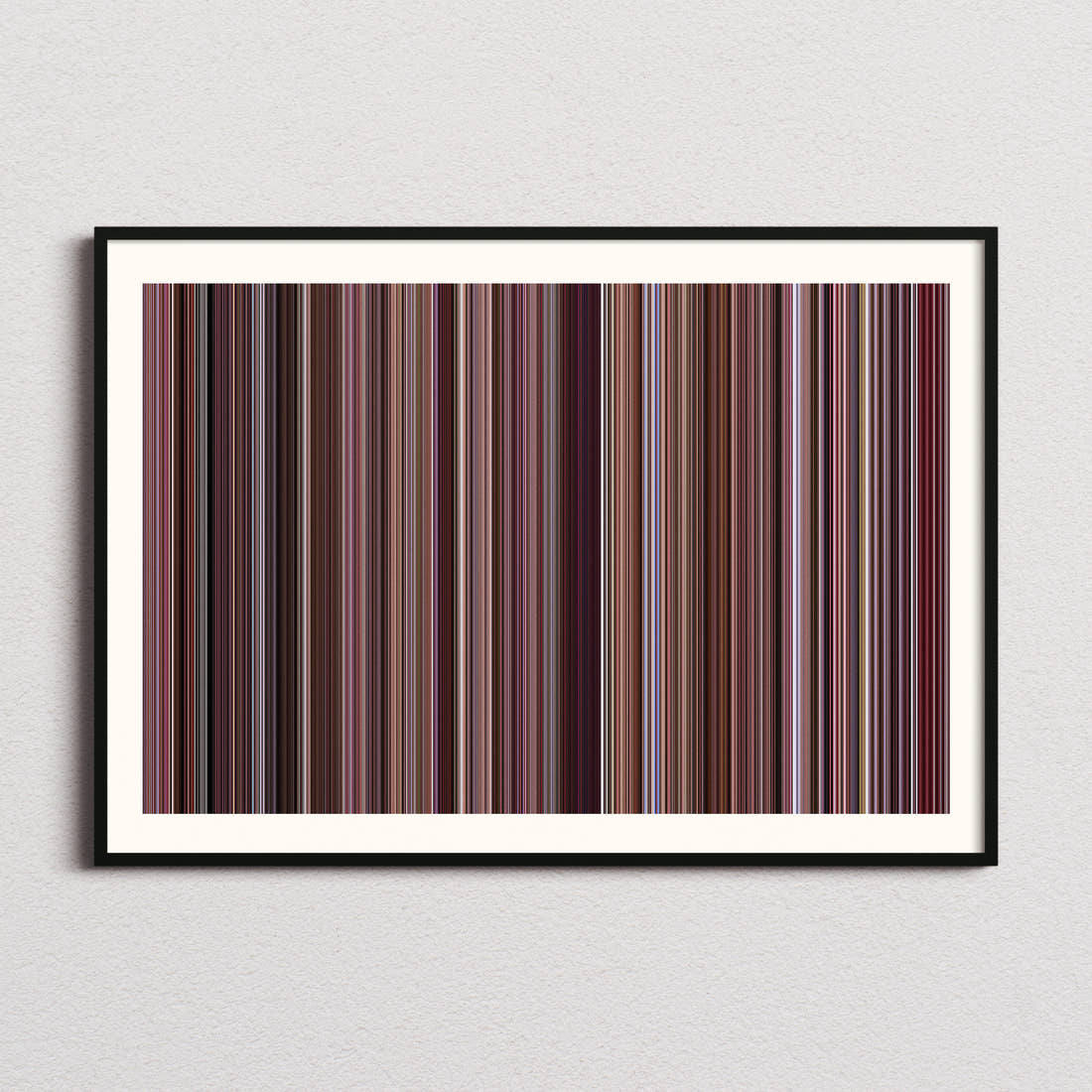 Three Amigos! Movie Barcode Poster - Barcode Only