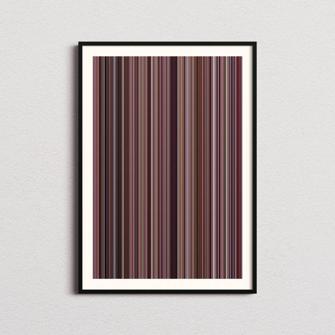 Three Amigos! Movie Barcode Poster - Barcode Only