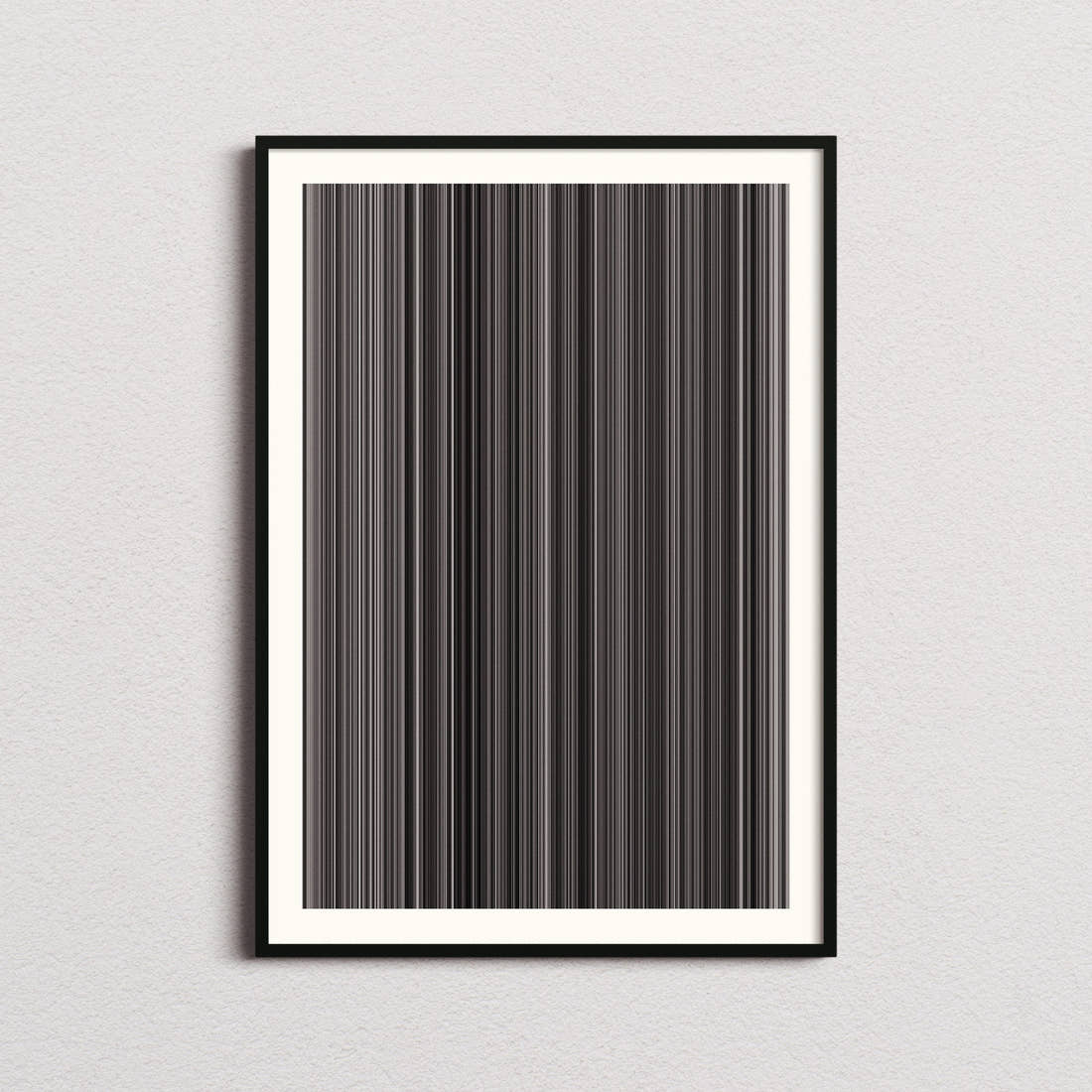 To Be or Not to Be Movie Barcode Poster - Barcode Only
