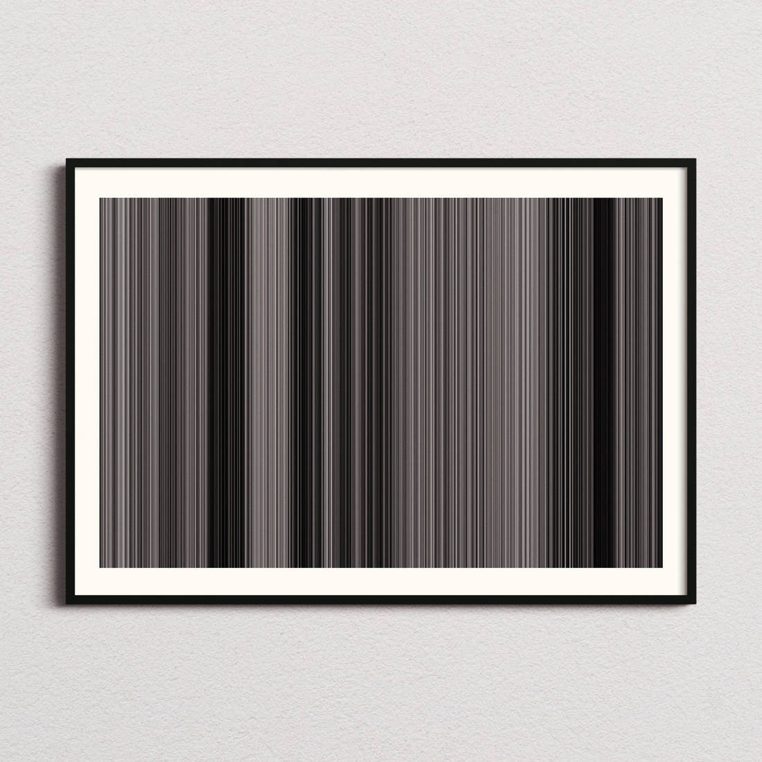 To Kill A Mockingbird Movie Barcode Poster - Barcode Only