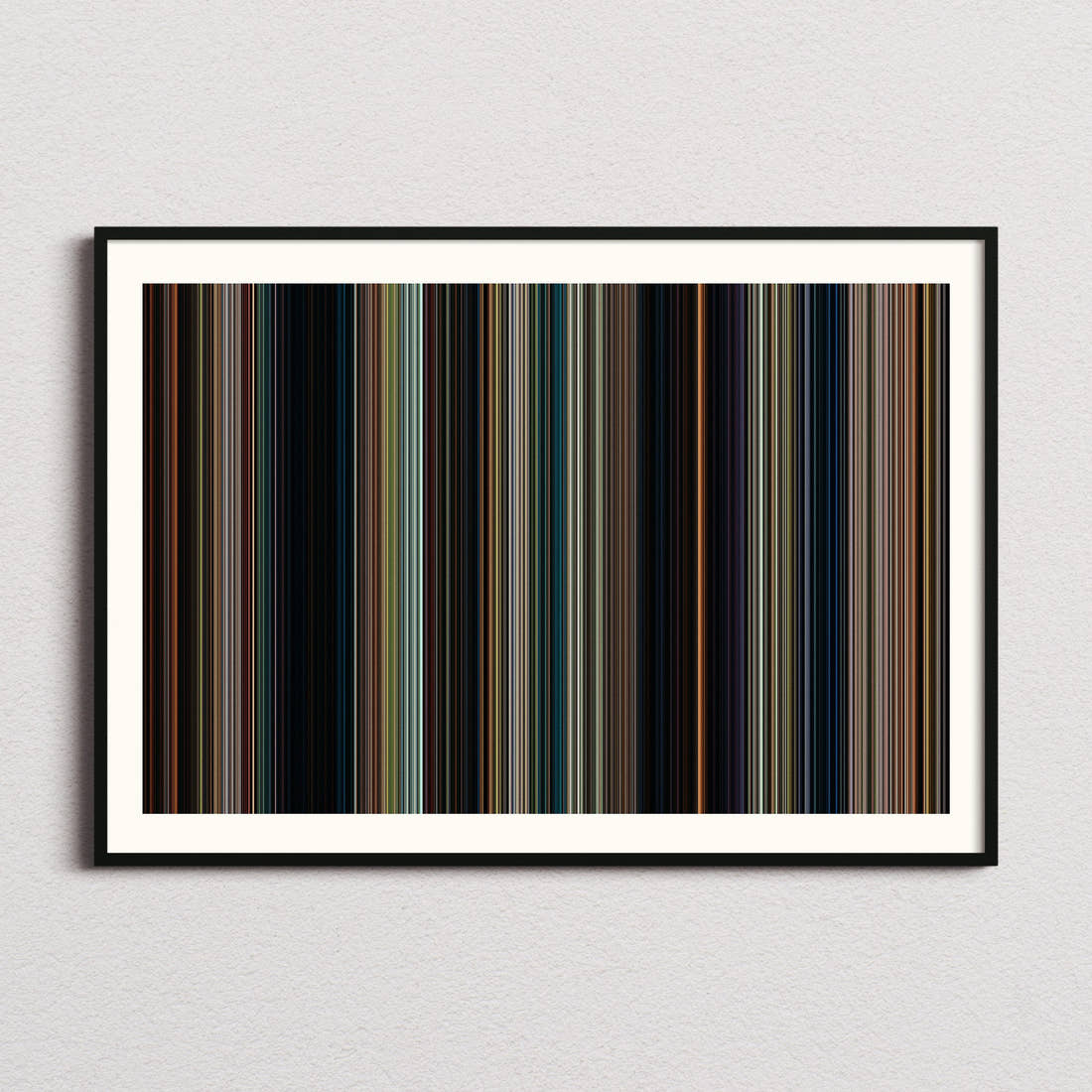 Together Movie Barcode Poster - Barcode Only