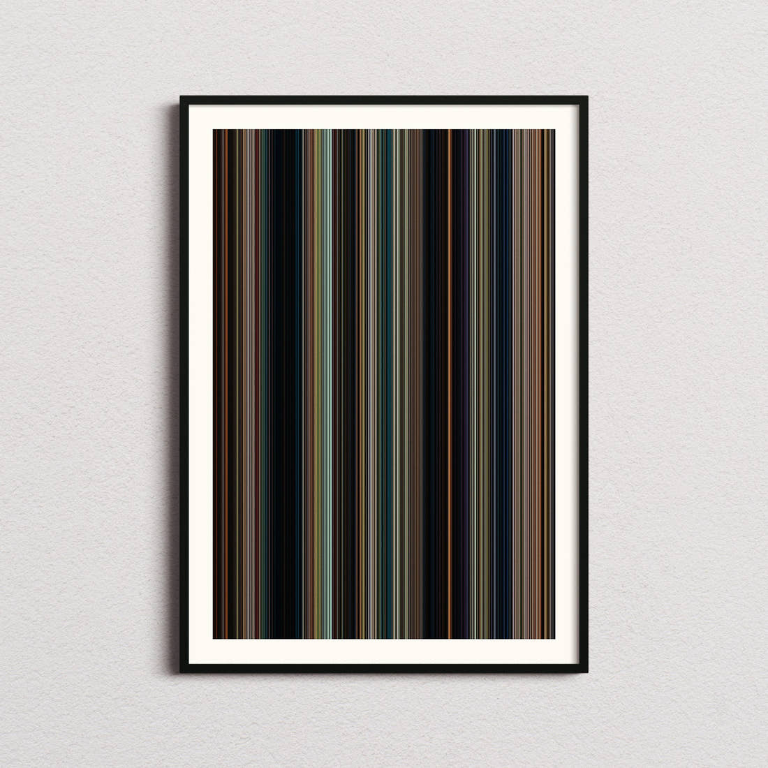 Together Movie Barcode Poster - Barcode Only