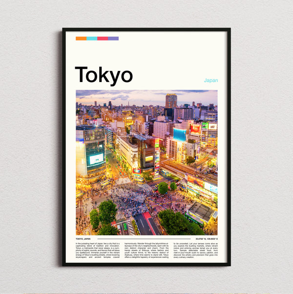 Tokyo - Shibuya Crossing - Travel Print