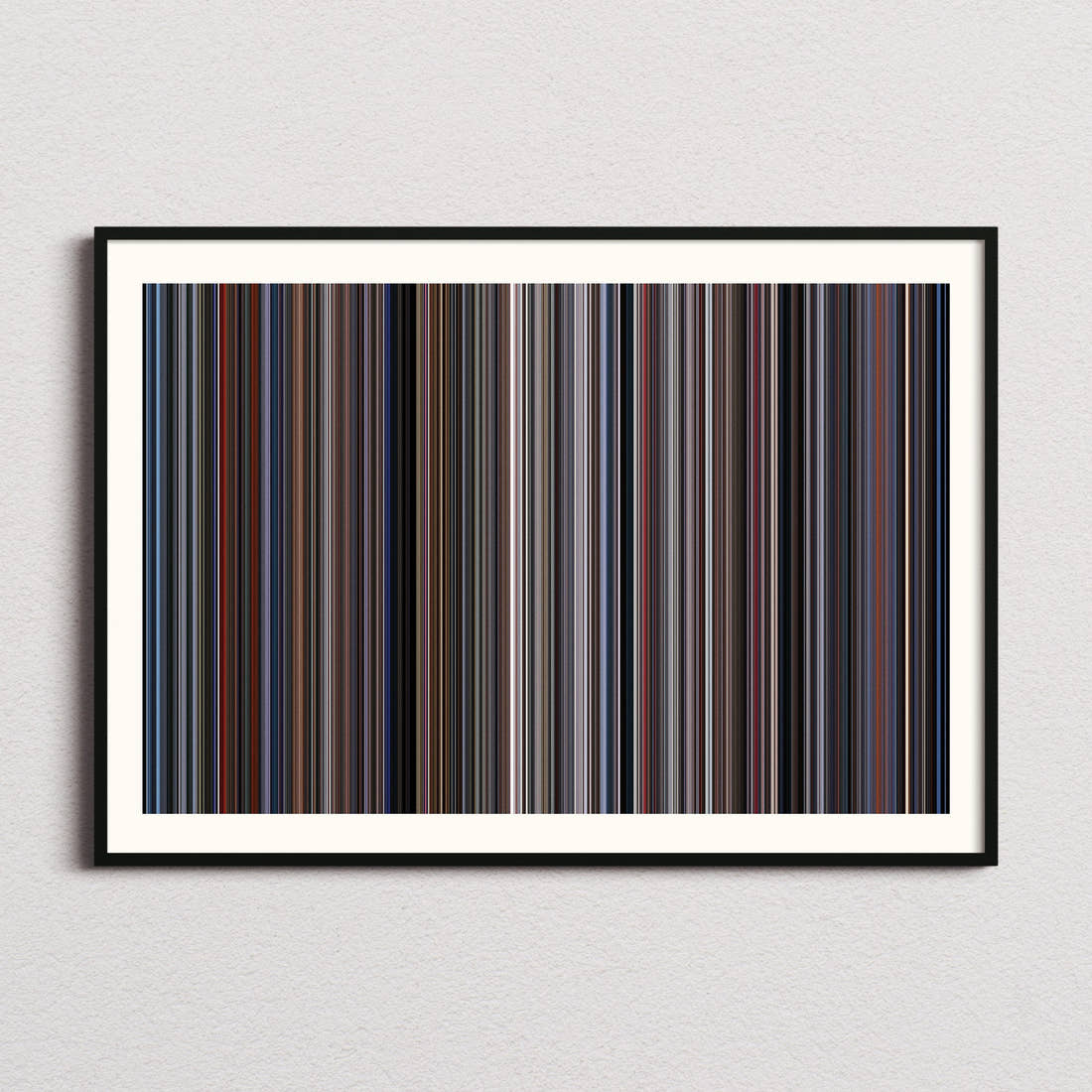 Tomorrow Never Dies Movie Barcode Poster - Barcode Only