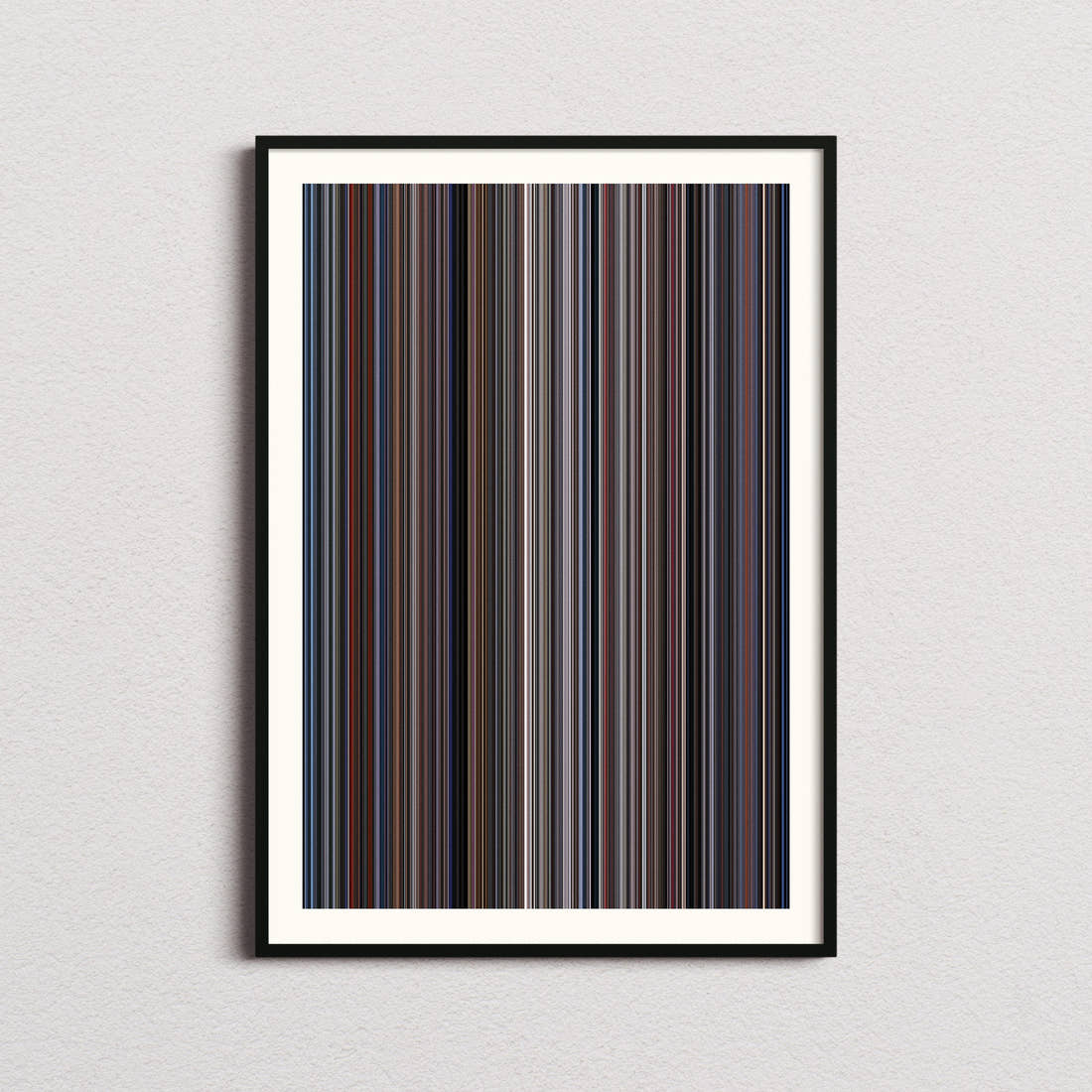 Tomorrow Never Dies Movie Barcode Poster - Barcode Only