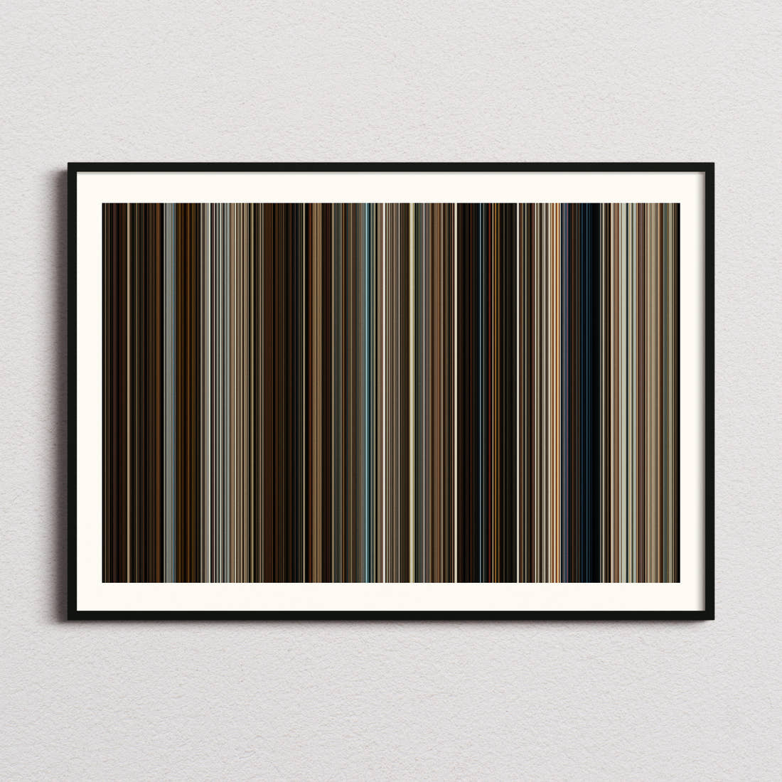 Tony Movie Barcode Poster - Barcode Only