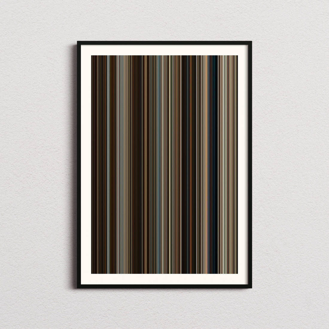Tony Movie Barcode Poster - Barcode Only