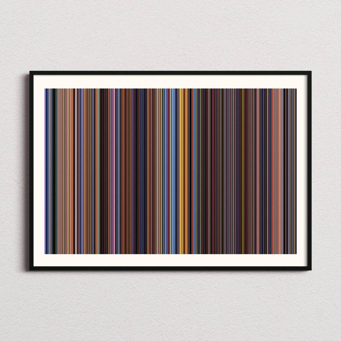 Toy Story 2 Movie Barcode Poster - Barcode Only