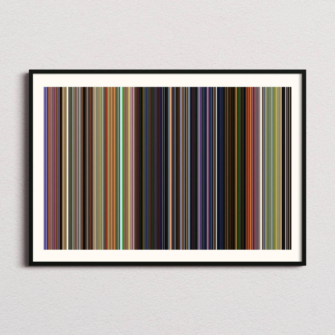 Toy Story 3 Movie Barcode Poster - Barcode Only