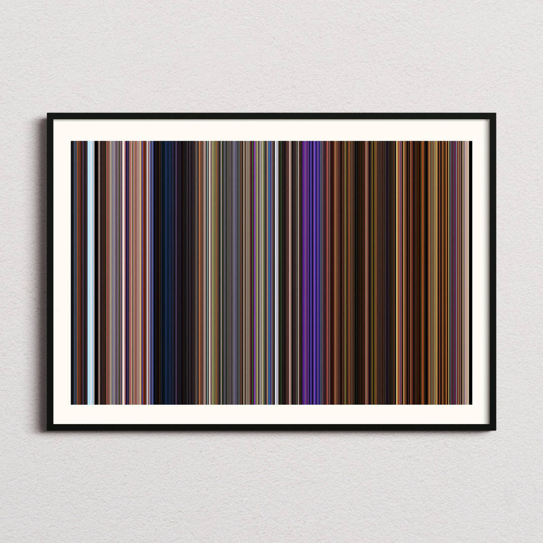Toy Story 4 Movie Barcode Poster - Barcode Only