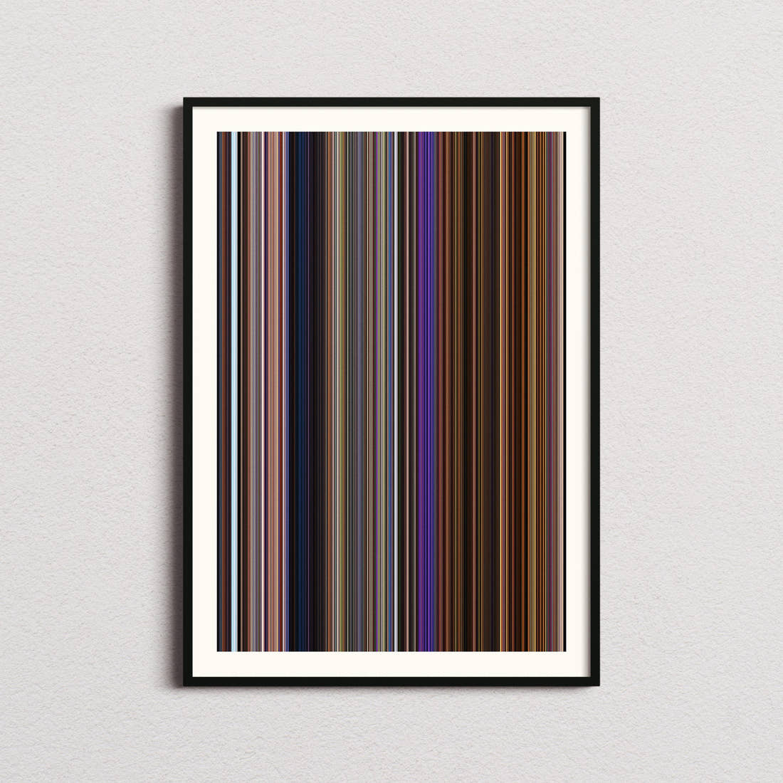 Toy Story 4 Movie Barcode Poster - Barcode Only