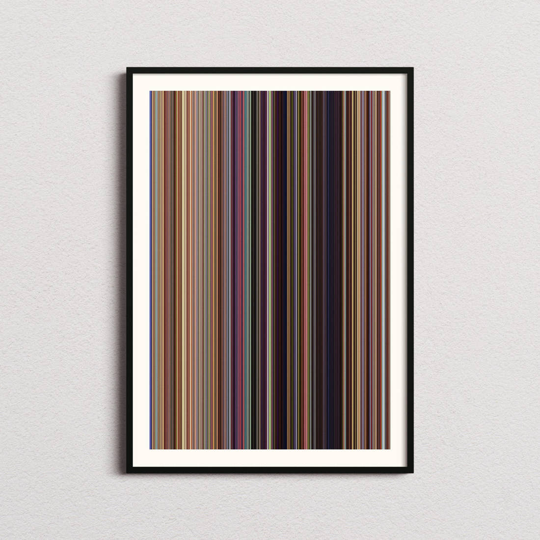 Toy Story Movie Barcode Poster - Barcode Only