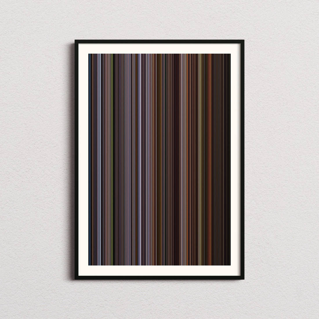 Training Day Movie Barcode Poster - Barcode Only