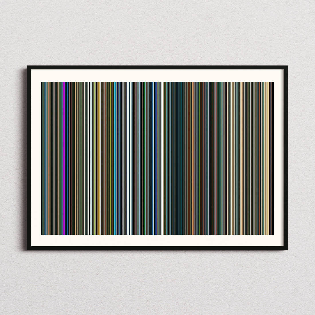 Transformers: Age of Extinction Movie Barcode Poster - Barcode Only