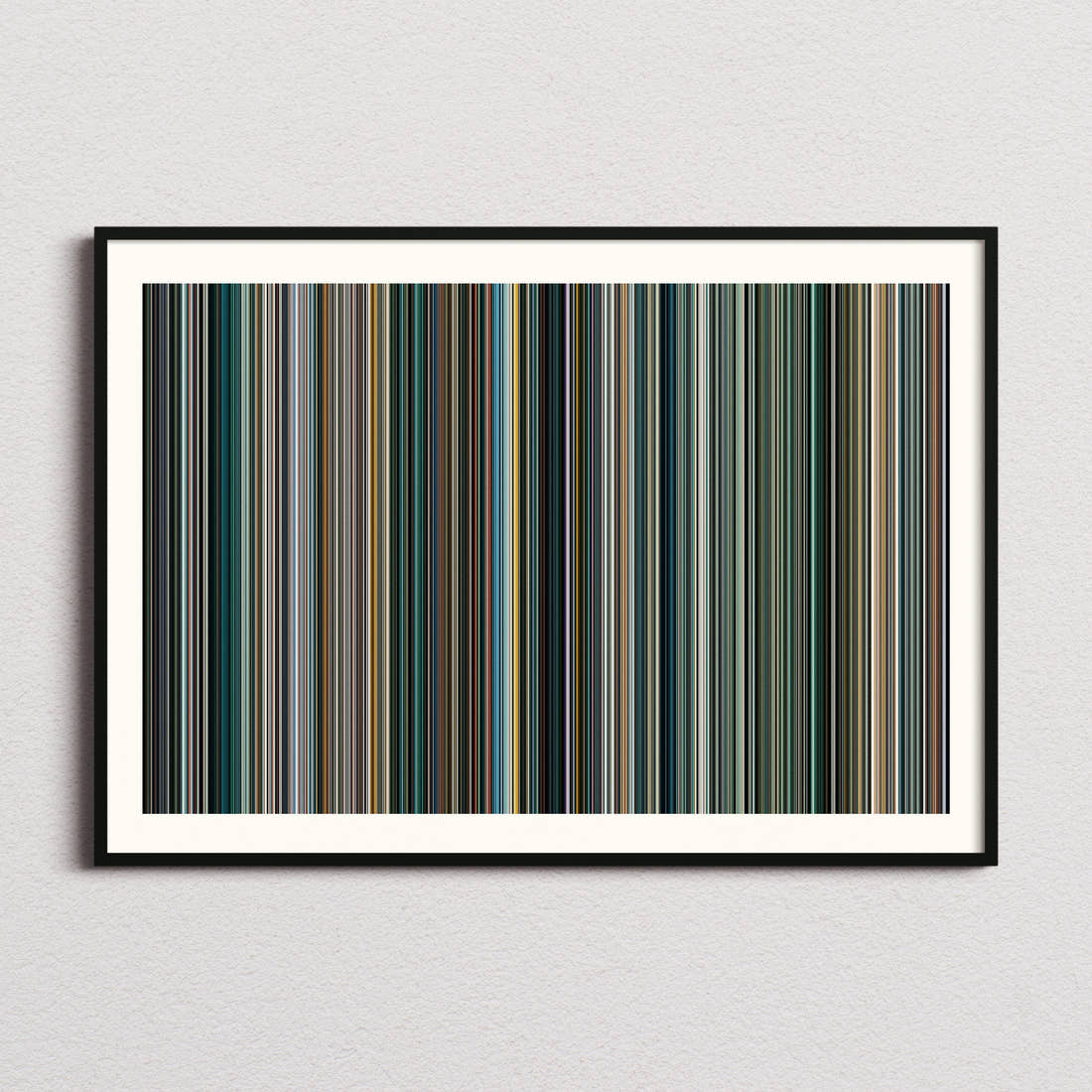 Transformers: Dark of the Moon Movie Barcode Poster - Barcode Only