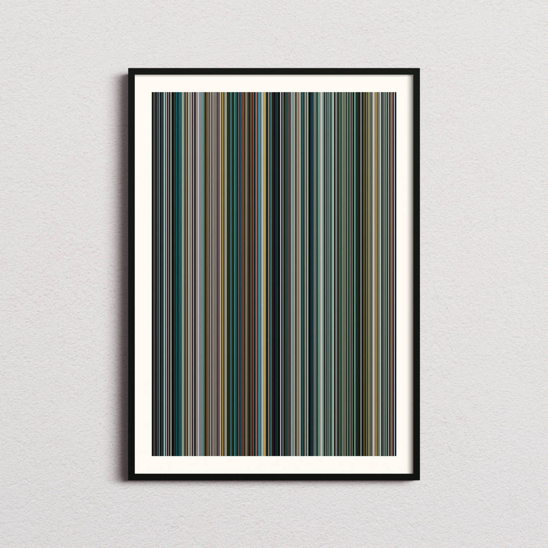 Transformers: Dark of the Moon Movie Barcode Poster - Barcode Only