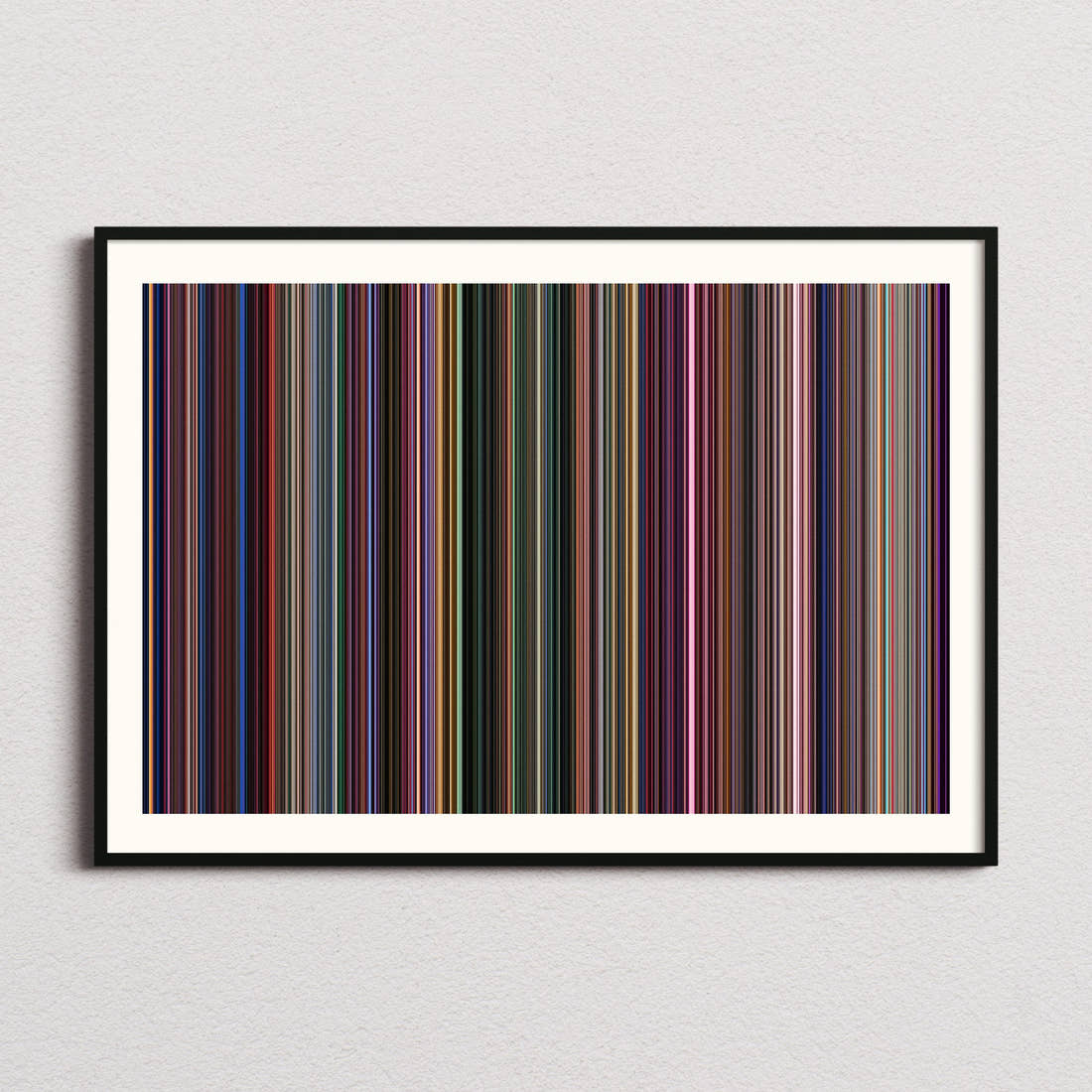 Transformers One Movie Barcode Poster - Barcode Only