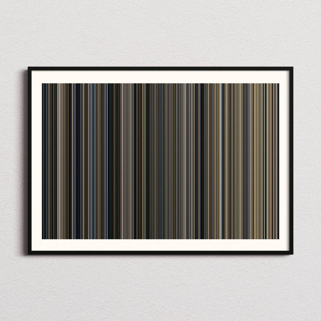Transformers: Revenge of the Fallen Movie Barcode Poster - Barcode Only