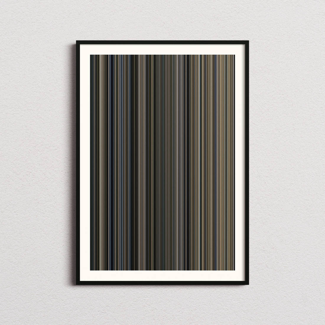 Transformers: Revenge of the Fallen Movie Barcode Poster - Barcode Only