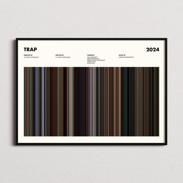 Trap Movie Barcode Poster