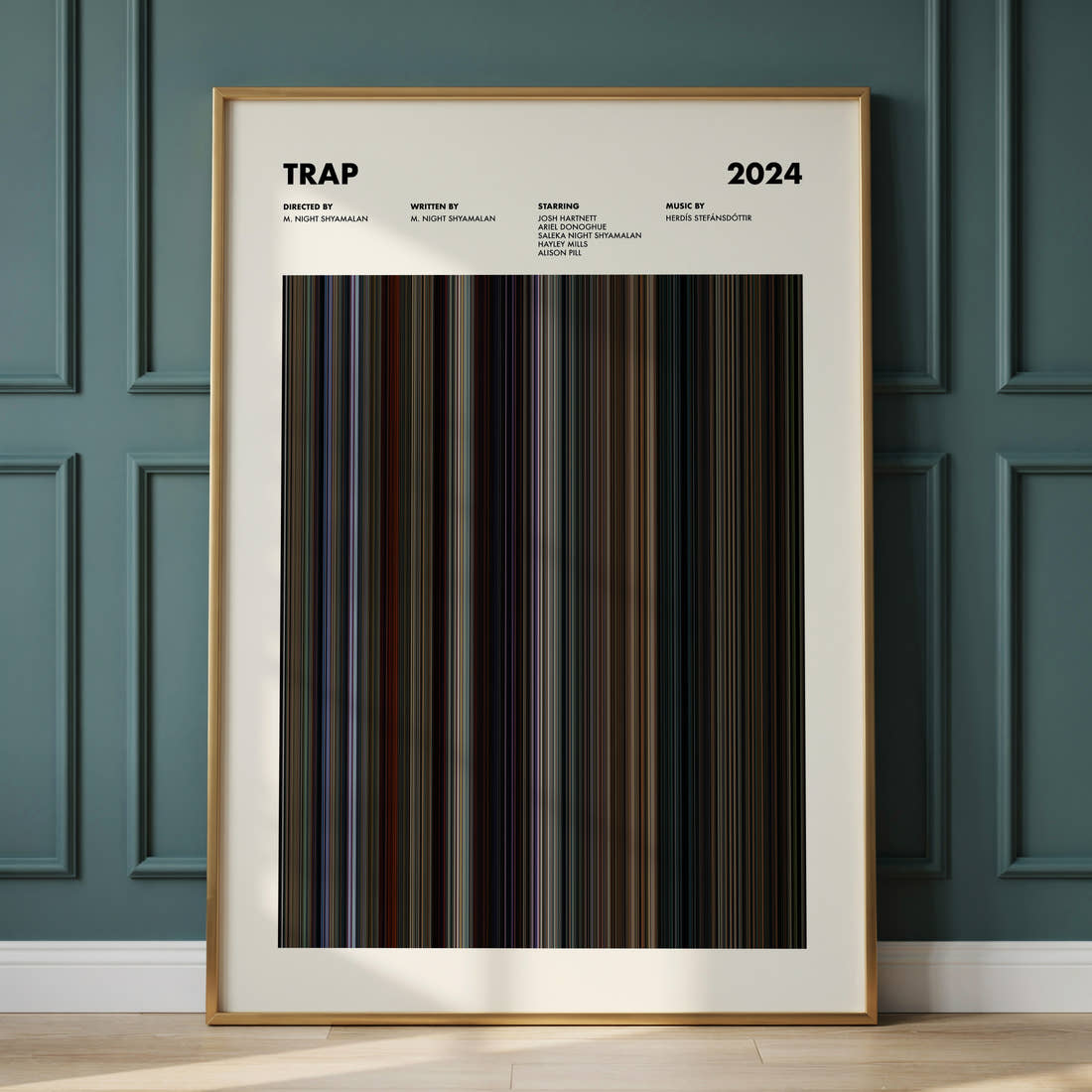 Trap Movie Barcode Poster