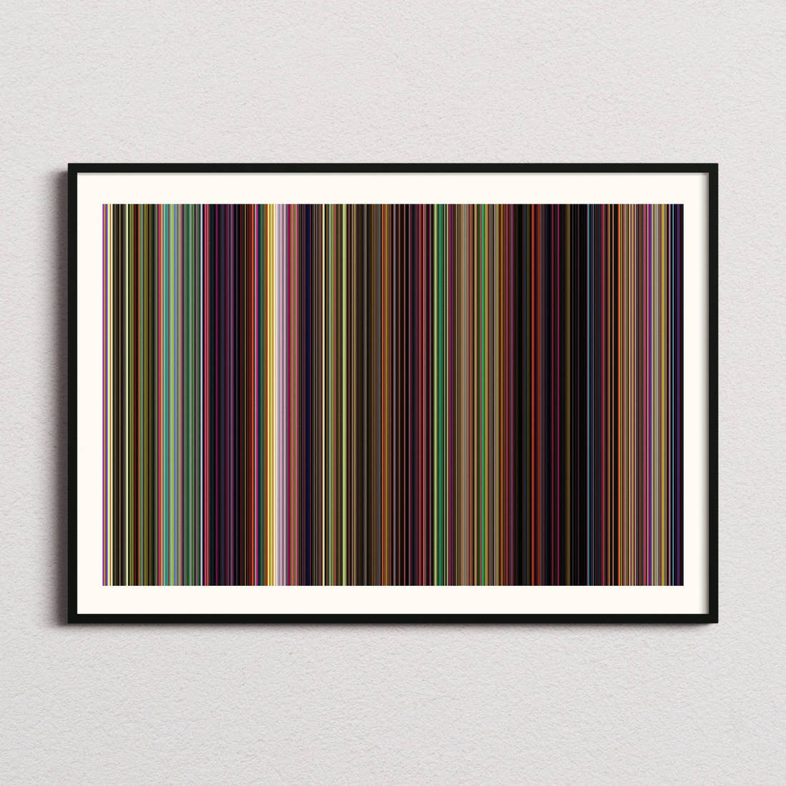 Trolls Movie Barcode Poster - Barcode Only