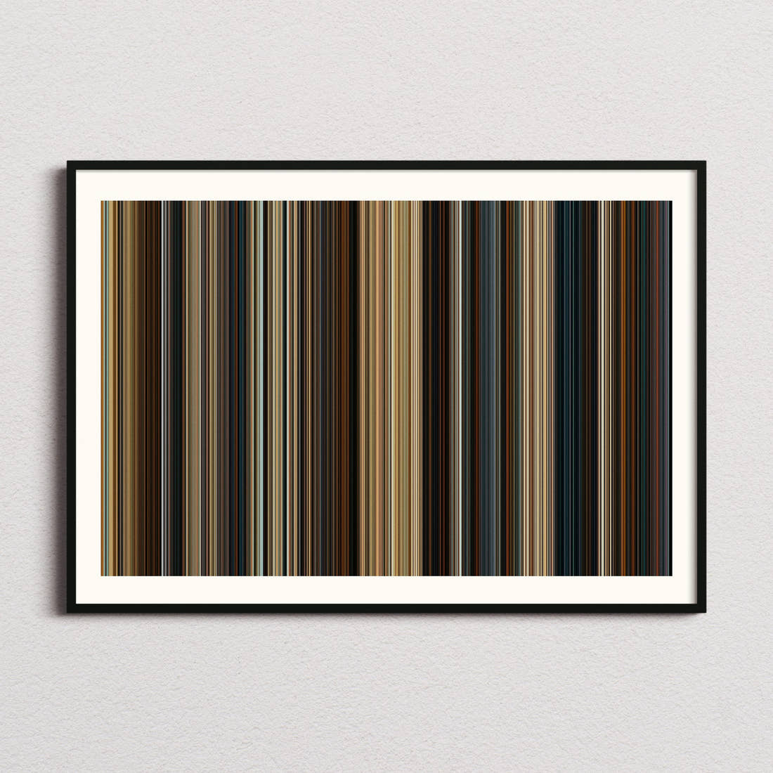 Troy Movie Barcode Poster - Barcode Only