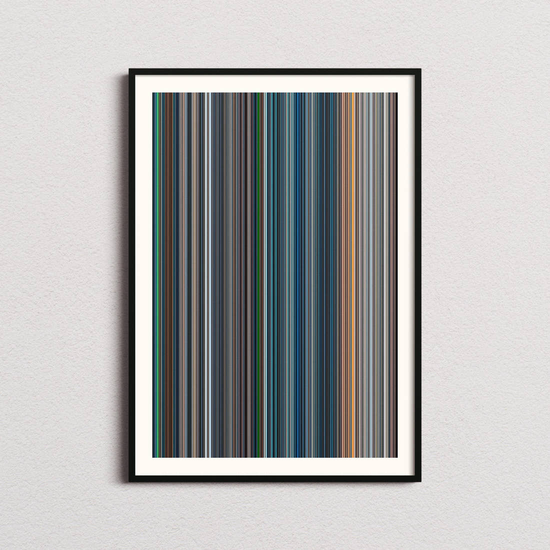 True Lies Movie Barcode Poster - Barcode Only