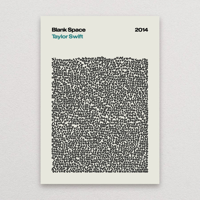 Blank Space &mdash; A4
