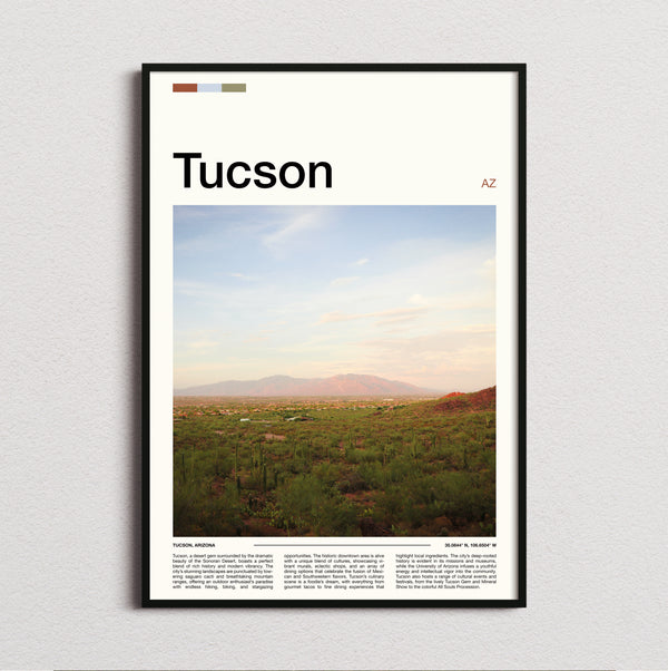 Tucson - Desert Peak - Travel Print